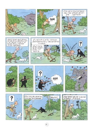 Tintin en el Congo