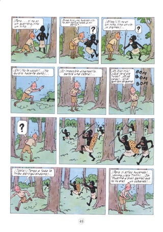 Tintin en el Congo