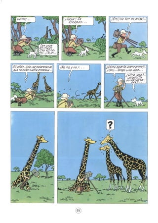 Tintin en el Congo