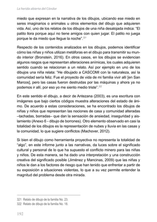 Informe Psicosocial "LA HERIDA ABIERTA DEL CÓNDOR" 