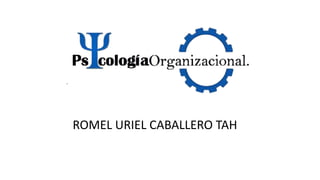 ROMEL URIEL CABALLERO TAH
 
