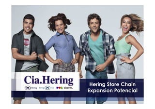 Hering Store Chain
Expansion Potencial
 