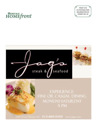 PRSRT STD
            US POSTAGE PAID
            WILMINGTON NC

homefront
             PERMIT NO. 40
 