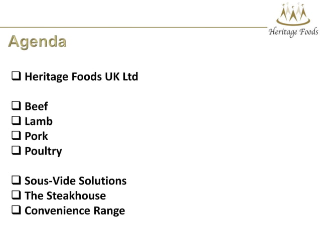 Heritage Foods Ltd Presentation Uk | PPT