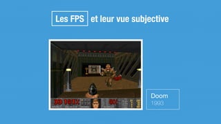 Les FPS et leur vue subjective
Doom

1993
 