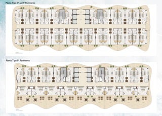 Planta Tipo 1º ao 8º Pavimento




Planta Tipo 9º Pavimento
 