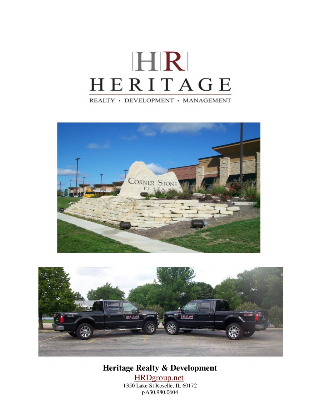 Heritage Property Management Flyer