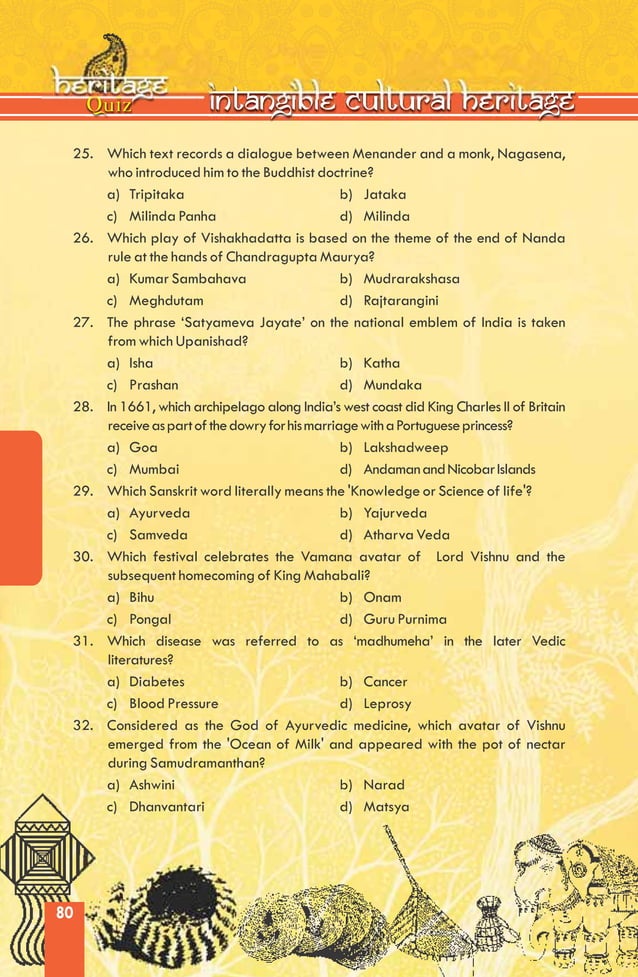 Heritage Quiz Book by CBSE | PDF
