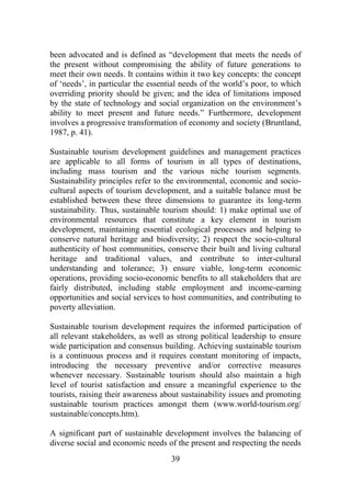 Heritage tourism and sustainable development | PDF