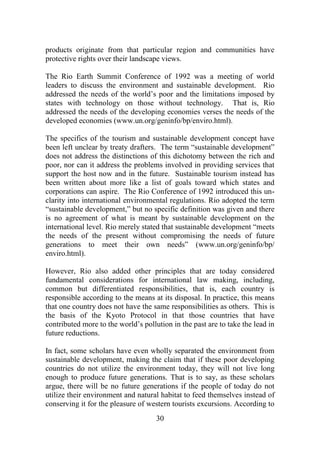 Heritage tourism and sustainable development | PDF
