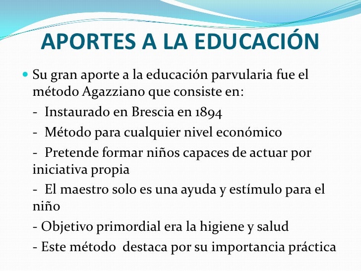 Hermanas agazzi Hermanas agazzi