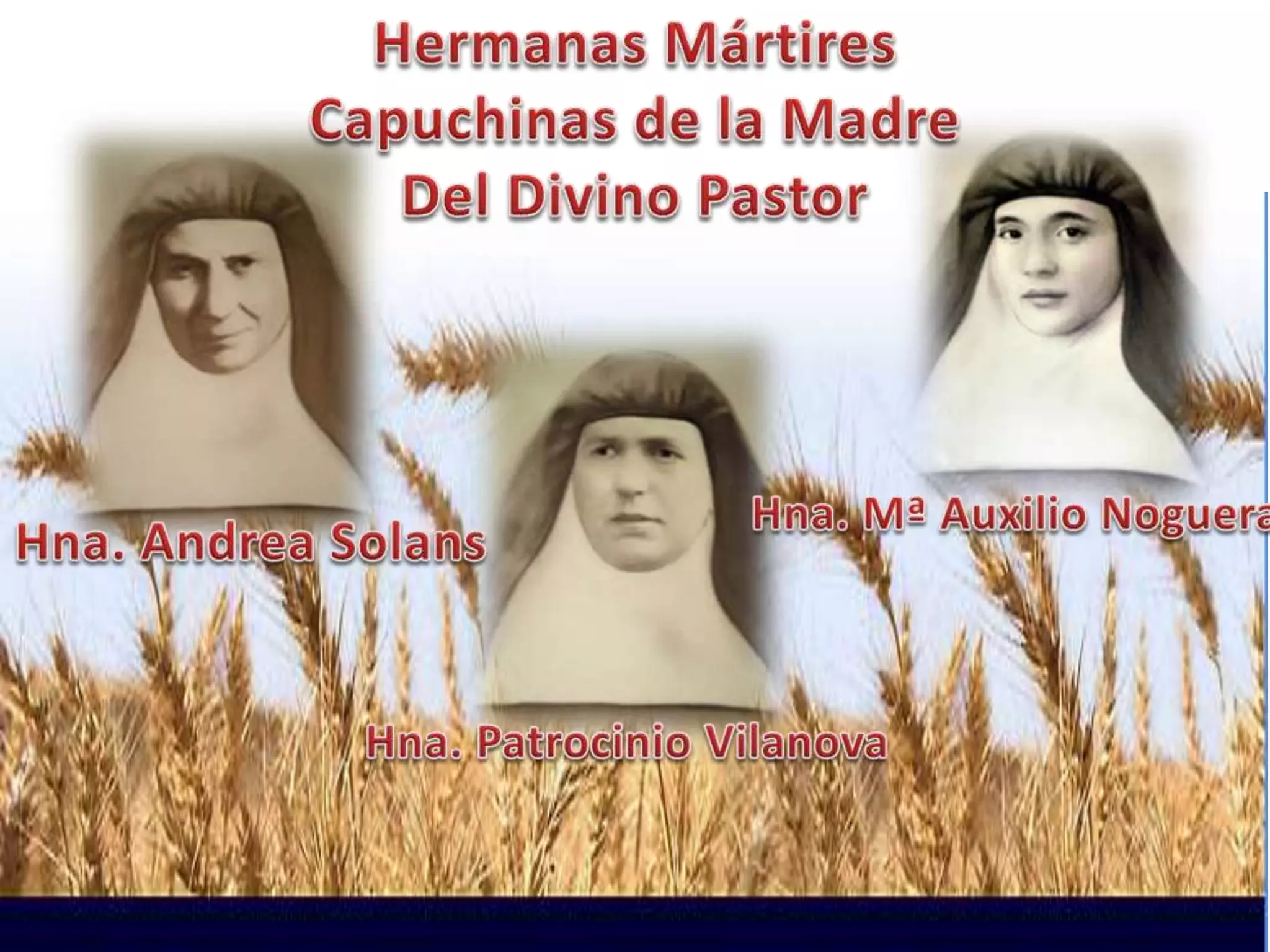 Hermanas mártires. cmdp | PPTX