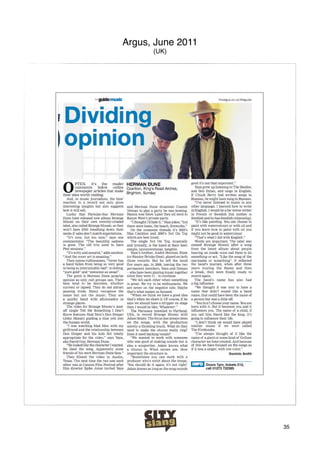 Argus, June 2011
      (UK)




                   35
 