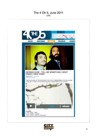 The 4 Oh 5, June 2011
         (UK)




                        41
 
