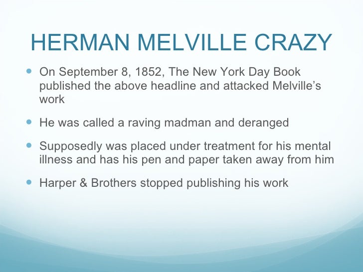 herman melville herman melville works