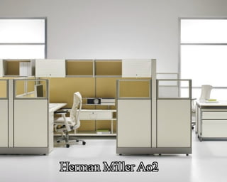 Herman miller ao2 with text