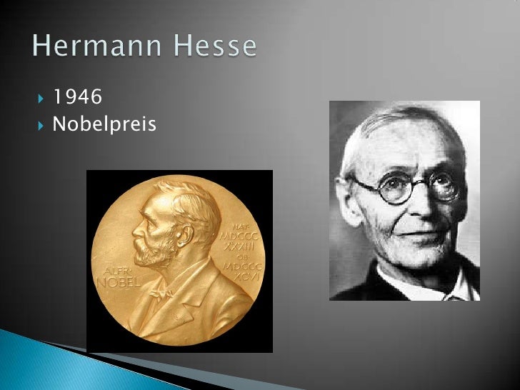 Hermann Hesse Nobelpreis Für Welches Werk