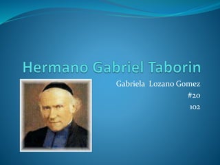 Gabriela Lozano Gomez
#20
102
 