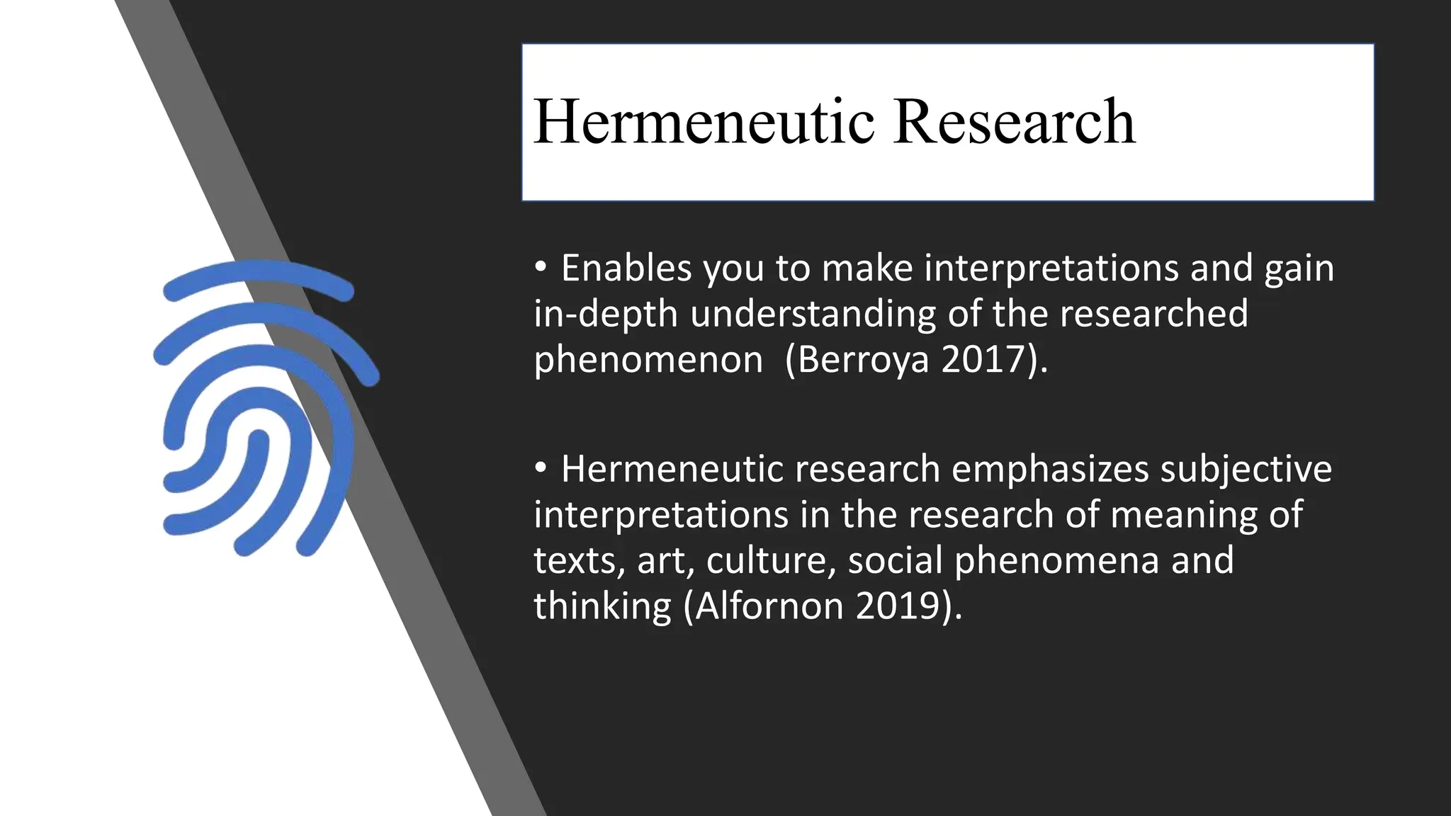 HERMENEUTICAL PHENOMENOLOGY.pptx presebt | PPTX