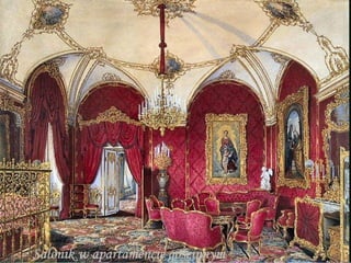 Salonik w apartamencie gościnnym 