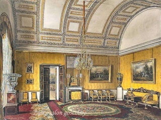 Żółty salon gościnny 