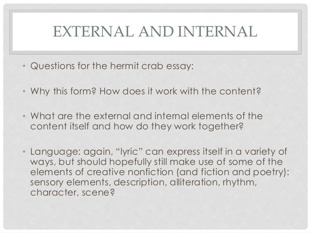 essay form examples