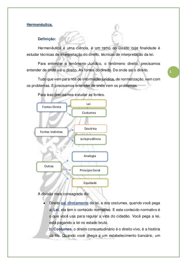 Hermeutica Definicoes