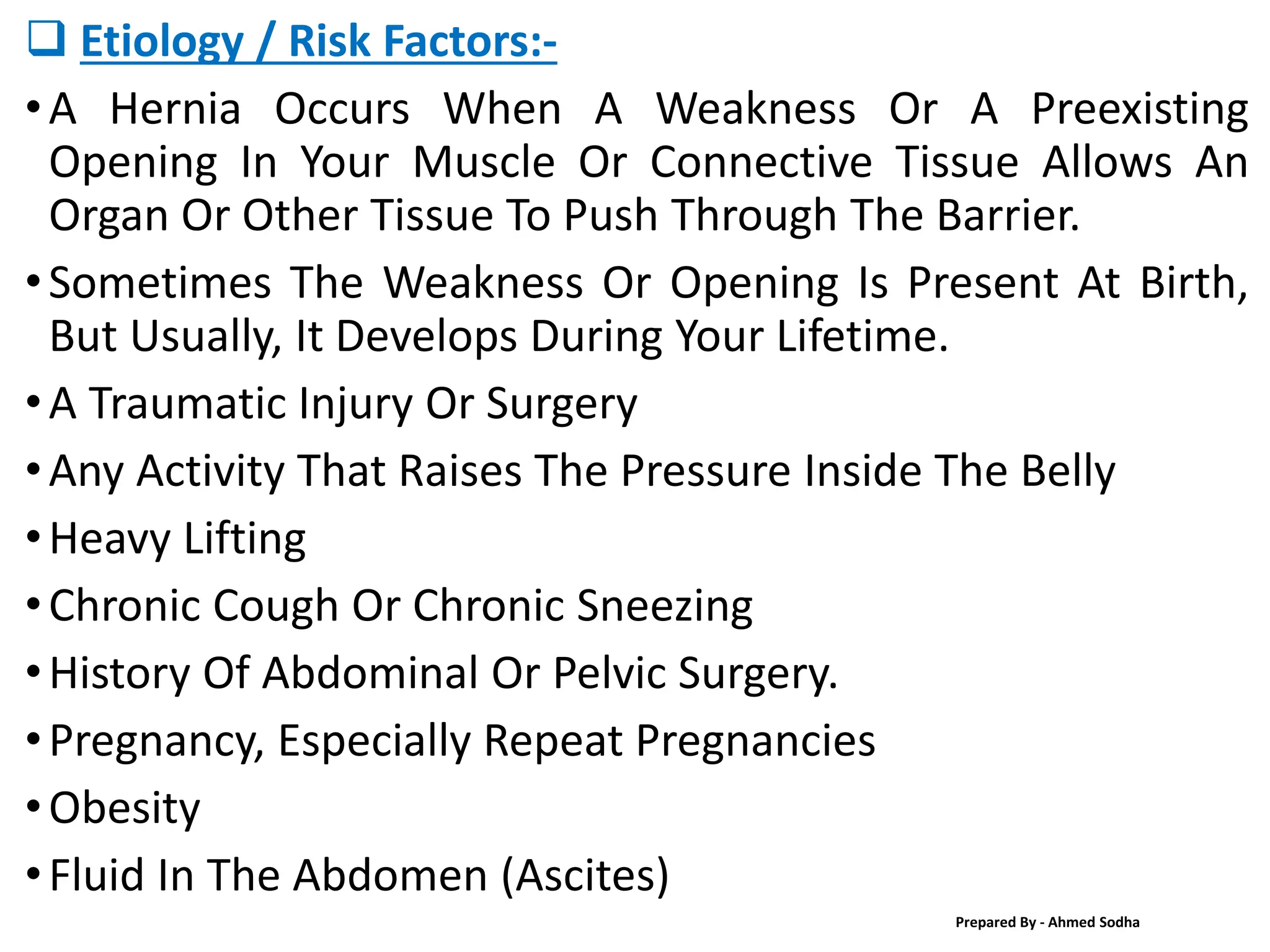 HERNIA & HIATAL HERNIA - GI DISORDERS.pptx
