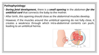 Umbilical Inverted HERNIA: INGUINAL HERNIA, UMBLICAL HERNIA.pptx