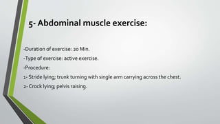Exercise Appendix hernia& appendictomy basicas of rehab.pptx