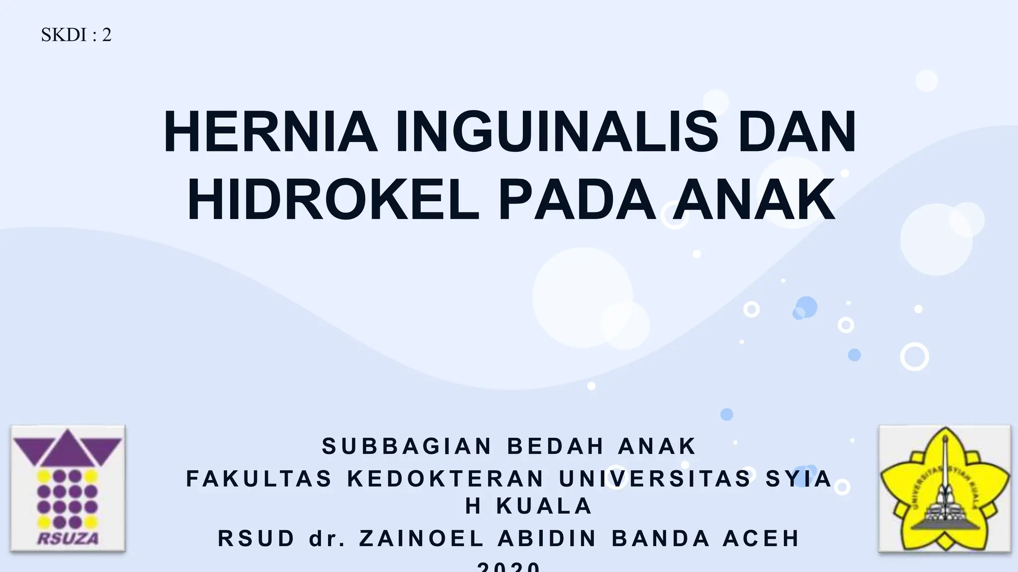Hernia Inguinalis dan Hidrokel pada Anak | PPTX