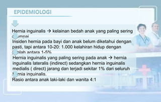 Hernia pada anak | PPTX