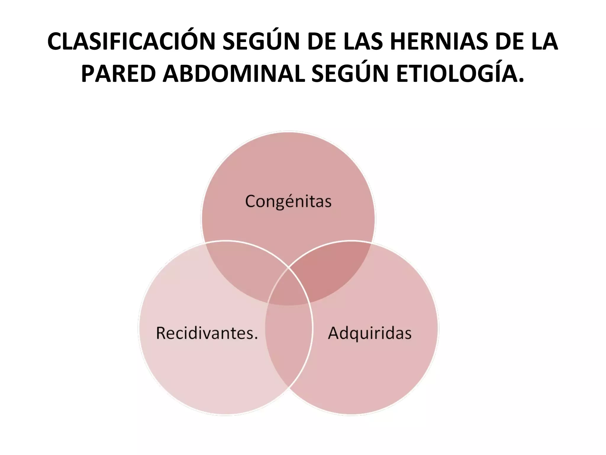 Hernias de la pared abdominal | PPT