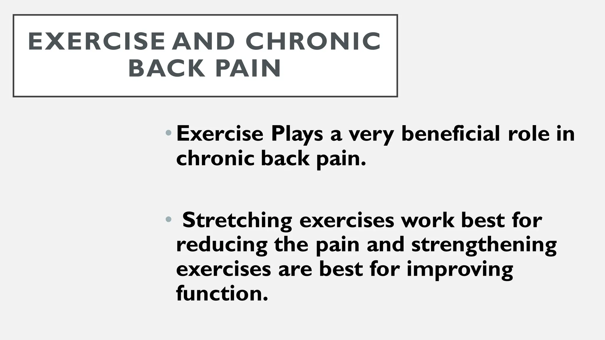 Herniated disc home exercise physiotherapy | PDF
