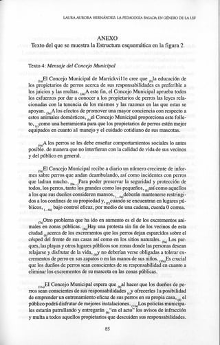 Hernández la pedagogía basada en genero