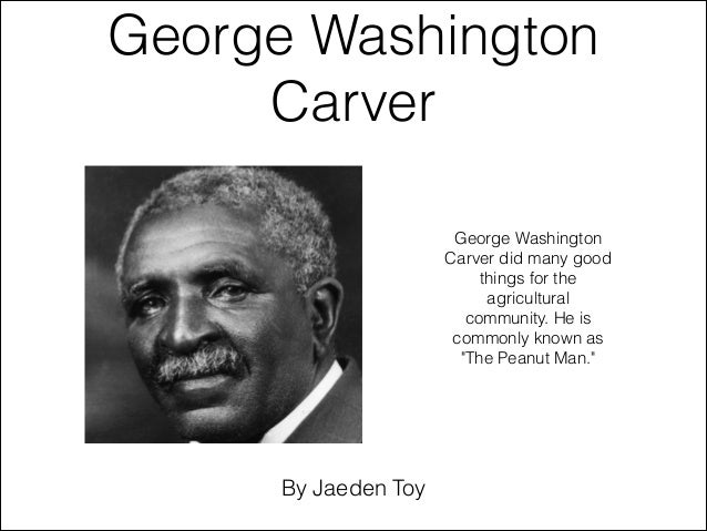 goerge washington carver by