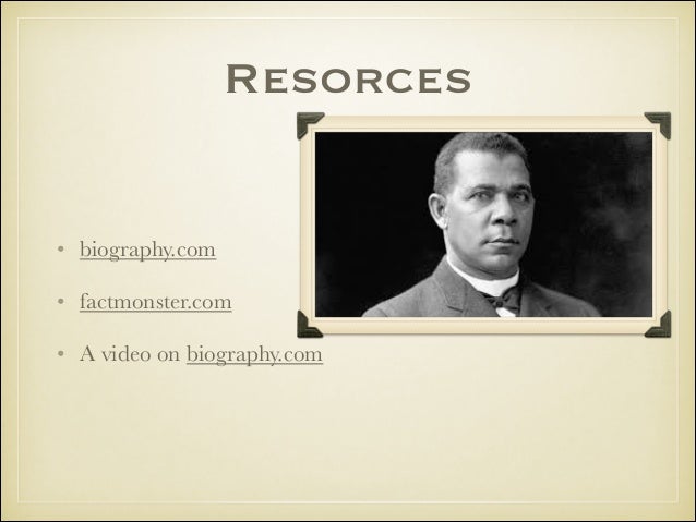 a biography of booker t washington Experience the life and legacy of the famous african-american leader of post-civil war america, booker t washington learn about his conservative. a biography of booker t washington Experience the life and legacy of the famous african-american leader of post-civil war america, booker t washington learn about his conservative.