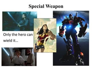 Special Weapon




Only the hero can
wield it…
 