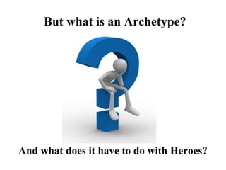 But what is an Archetype?




And what does it have to do with Heroes?
 