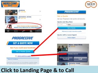 Click to Landing Page & to Call
 