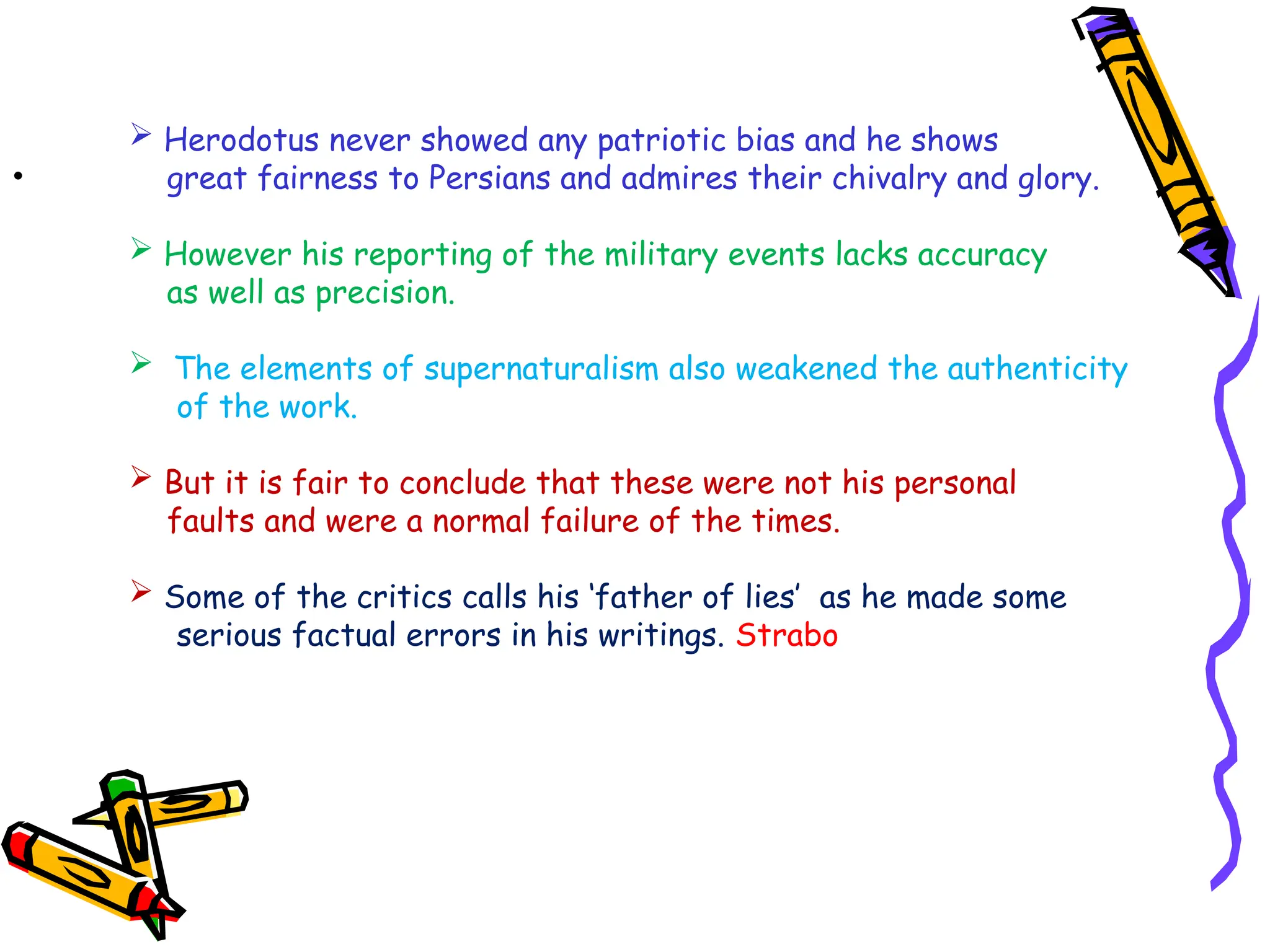 Greek Historiography. Herodotus - Father of History | PPT