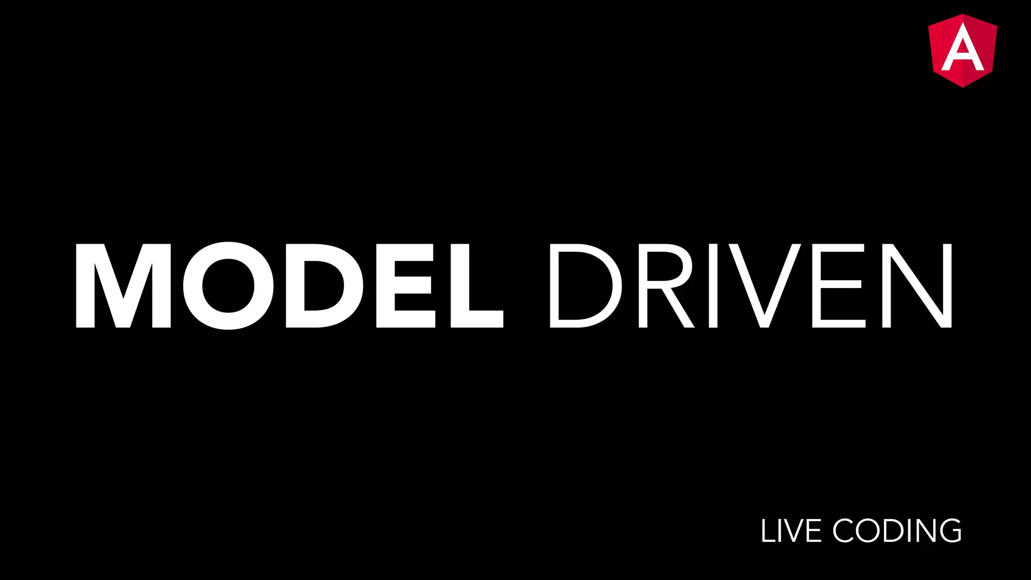 MODEL DRIVEN LIVE CODING