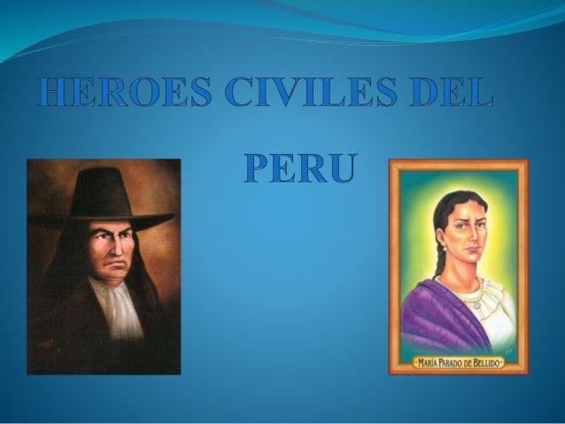 Resultado de imagen para heroes civiles del peru