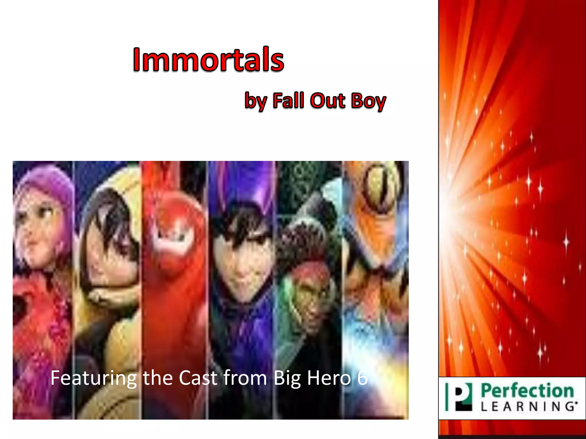 Featuring the Cast from Big Hero 6
 