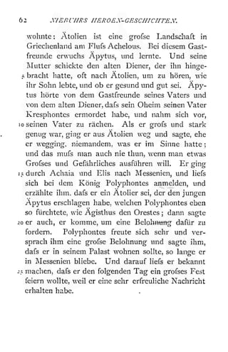 Griechische Heroen-Geschichten