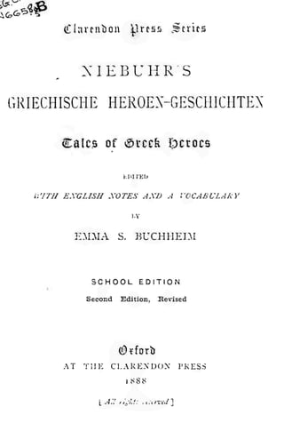 Griechische Heroen-Geschichten