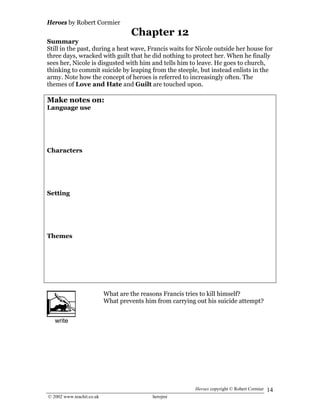 Heroes Revision Booklet