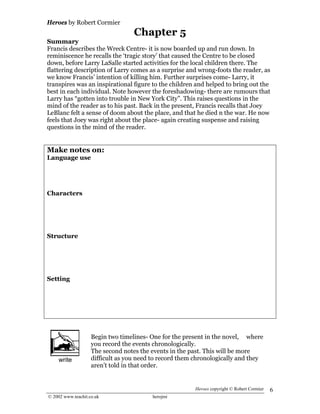 Heroes Revision Booklet