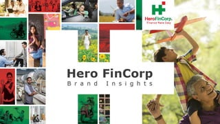 Hero FinCorp Brand Insights!