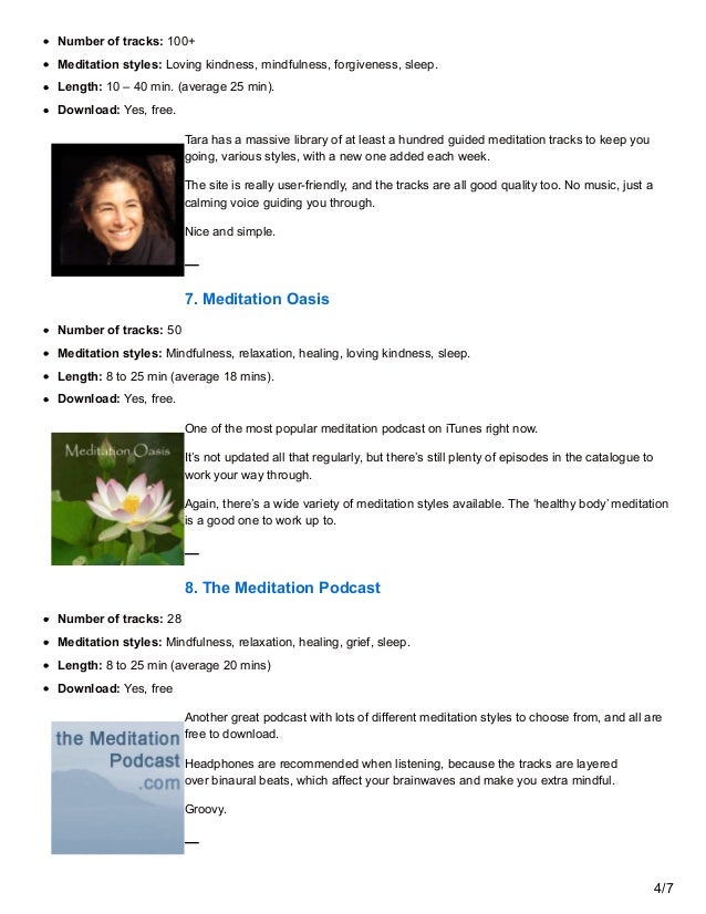 Best Mindfulness Meditations Best Mindfulness Meditations